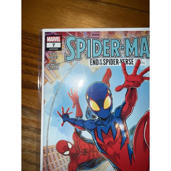 Marvel Spider Man End of the Spider Verse 7 Spider Boy Comic Book - Picture 3 of 3
